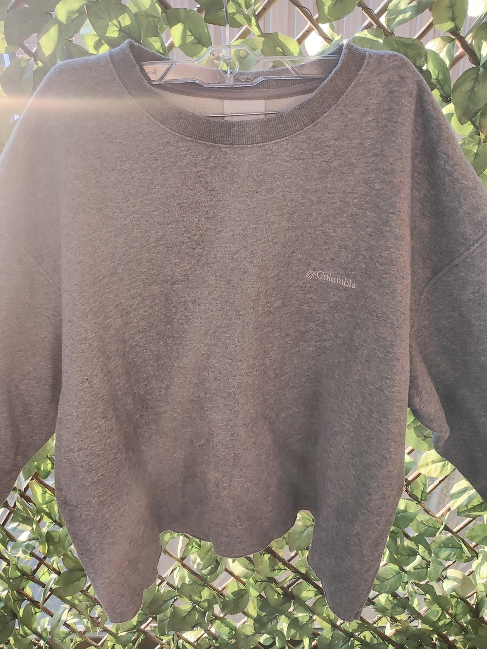 Columbia Gray Crewneck Sweater